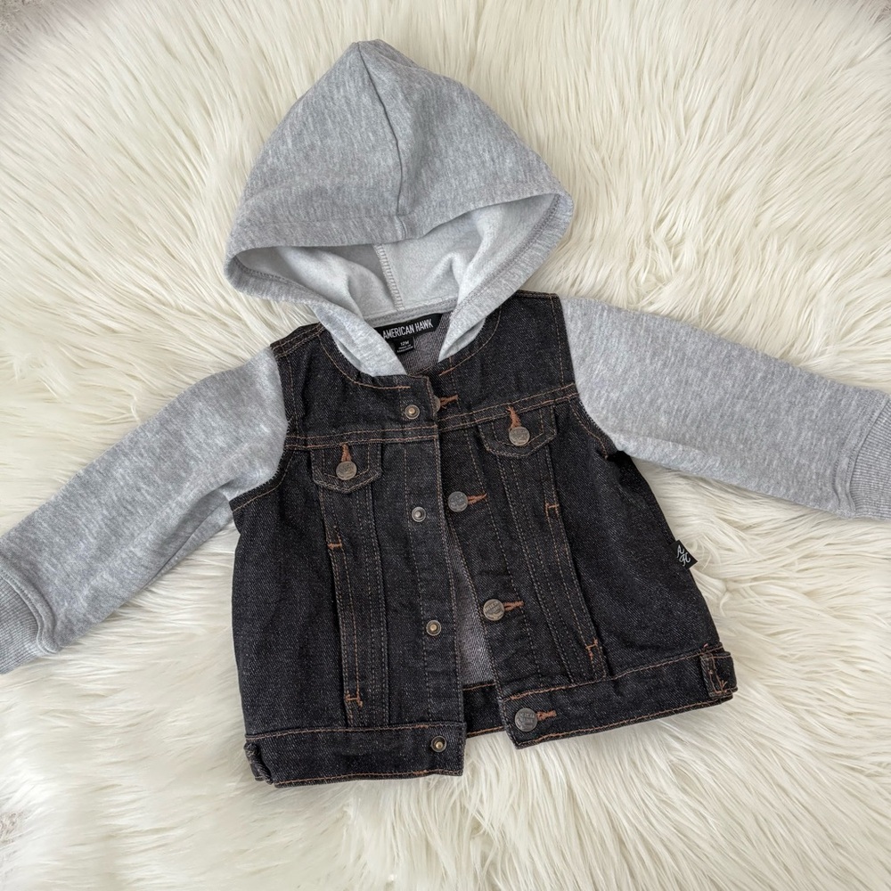 American Hawk Jean Jacket